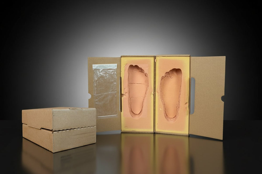 CustomTread orthotic insoles showing forefoot structure and arch support relevant for cycling shoe applications