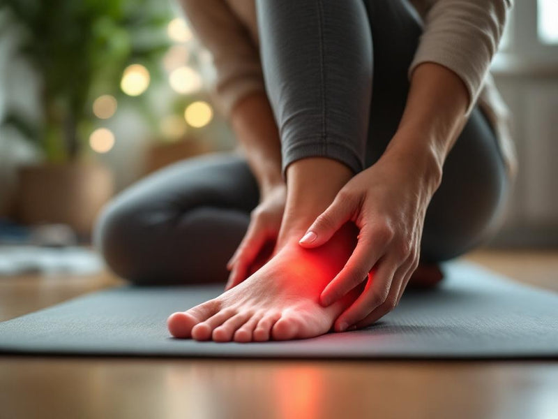 calendar with marked dates showing plantar fasciitis recovery timeline